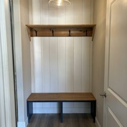 Custom Mudroom bench 