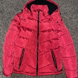 Mens Guess Red Jacket 