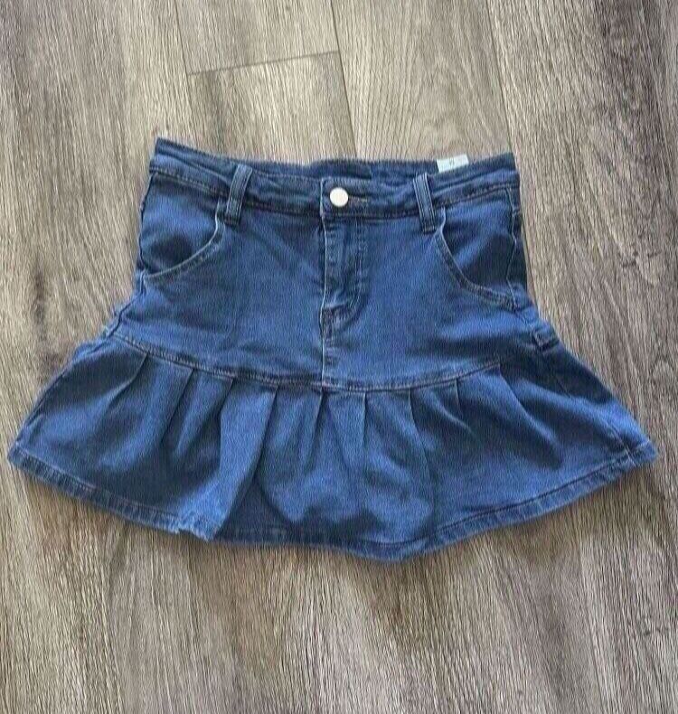 mini jeans skirt