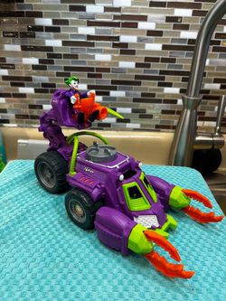 Fisher-Price Imaginext DC Super Friends The Joker & Harley Quinn Battle Vehicle