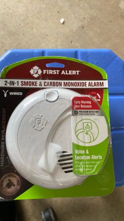 First alert 2-1 smoke& carbon alarm