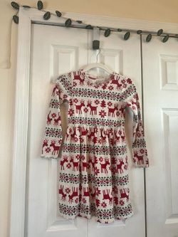 Hanna Andersson Dear Deer dress, size 8