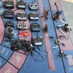 RC Parts, And remote Controls. 