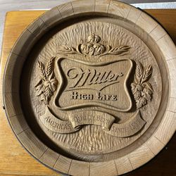 Vintage Beer Miller Wall Decor