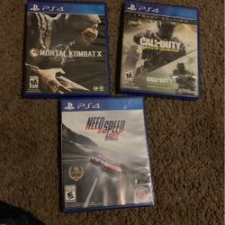 3 PS4 Games