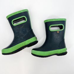 BOGS Waterproof Rubber Rain Boots Kids Size 10