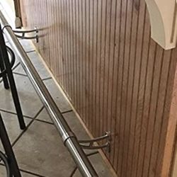 Foot rail brackets, 5 brackets, Stainless Ste