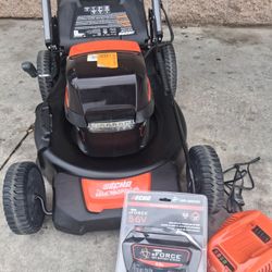 Echo DLM-2100SP 21" Self Propelled Lawn Mower 56V Battery 5.0Ah  An Charger 