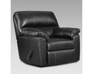 Austin black Manual Recliner!
