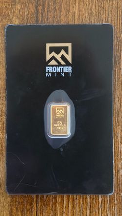 0.5 Gram of Gold (Frontier Mint Assay Card)