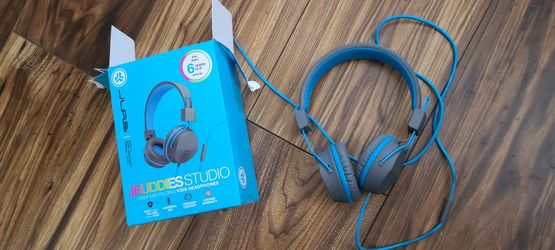 JBUDDIES STUDIO KIDS HEADPHONES BLUE