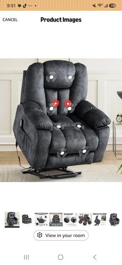 Power lift recliner