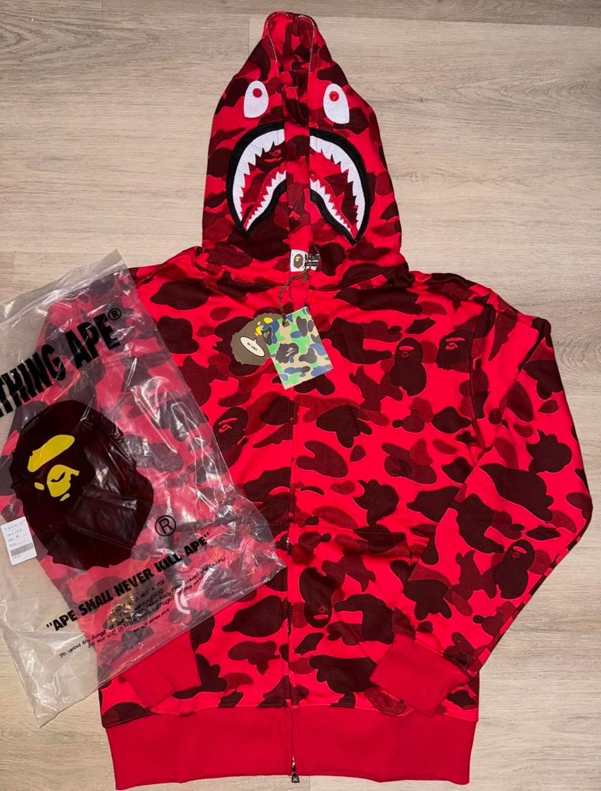 Red Bape Hoodie