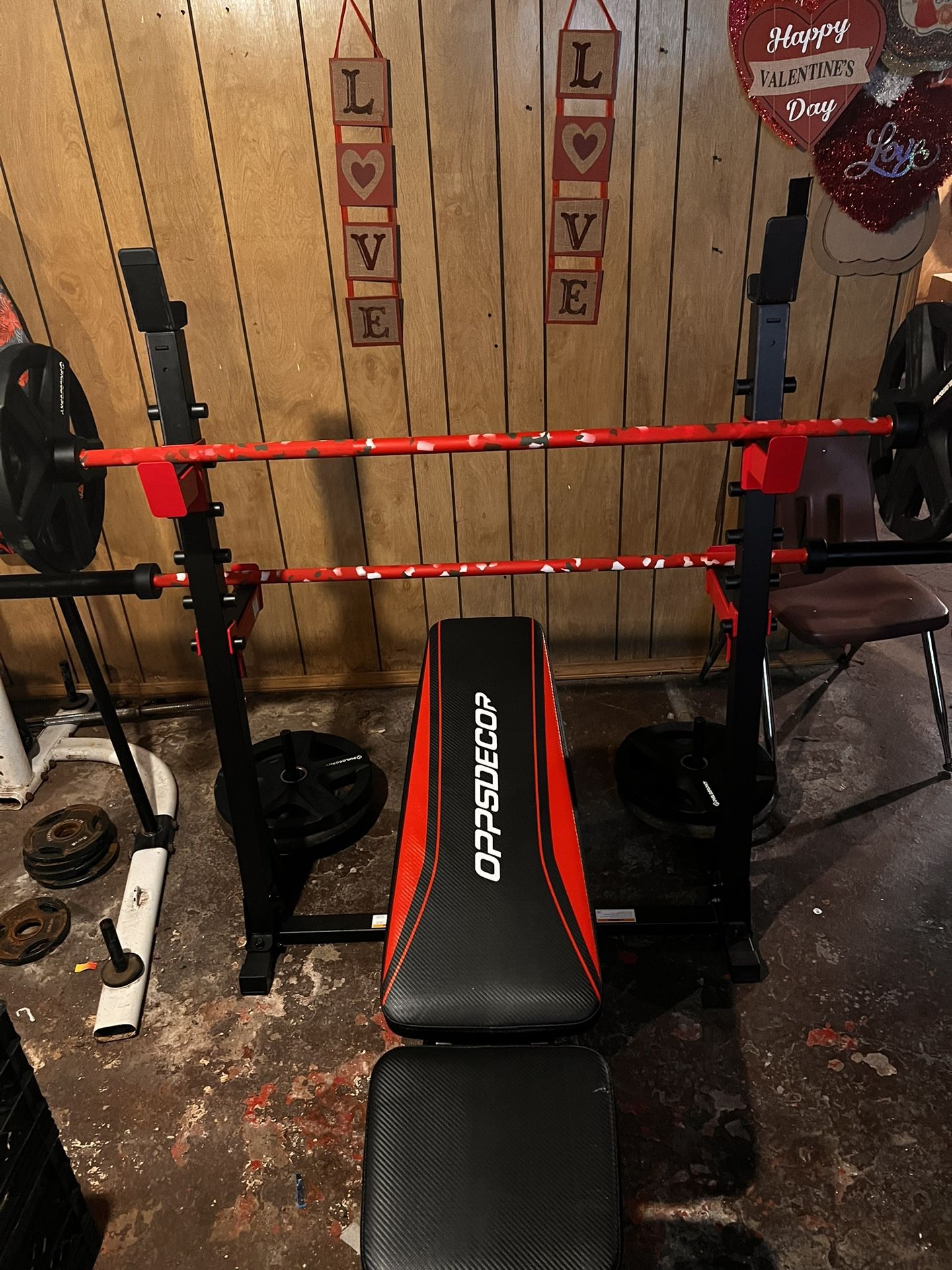 Camo Colored 7ft. Olympic Barbell