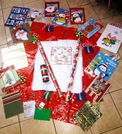 Large Christmas Gift Wrapping Supplies & More