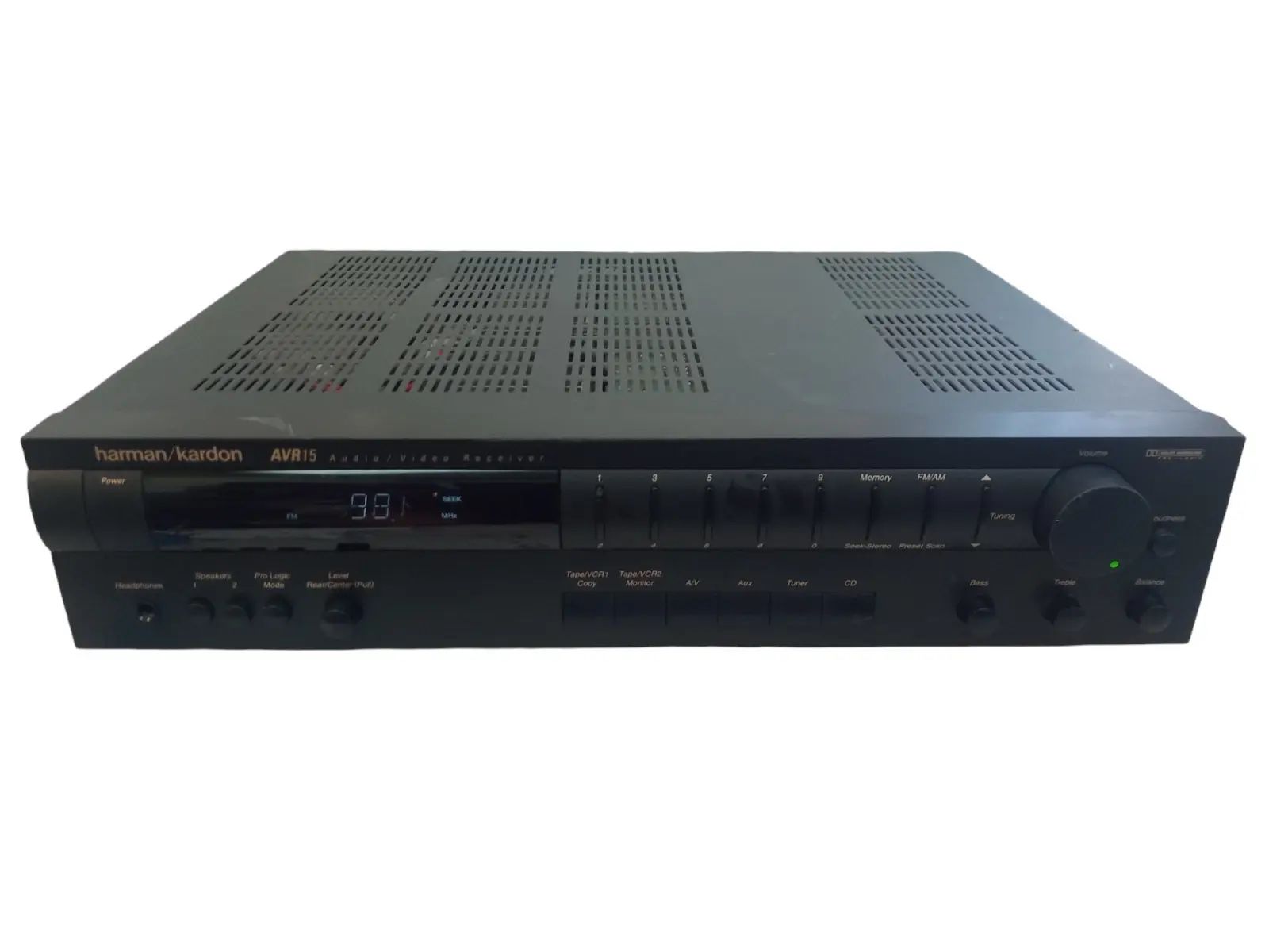 harman/kardon AVR15 Dolby Surround A/V AM/FM Stereo Receiver