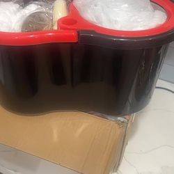 Spin Mop Bucket with 3 Mop Heads