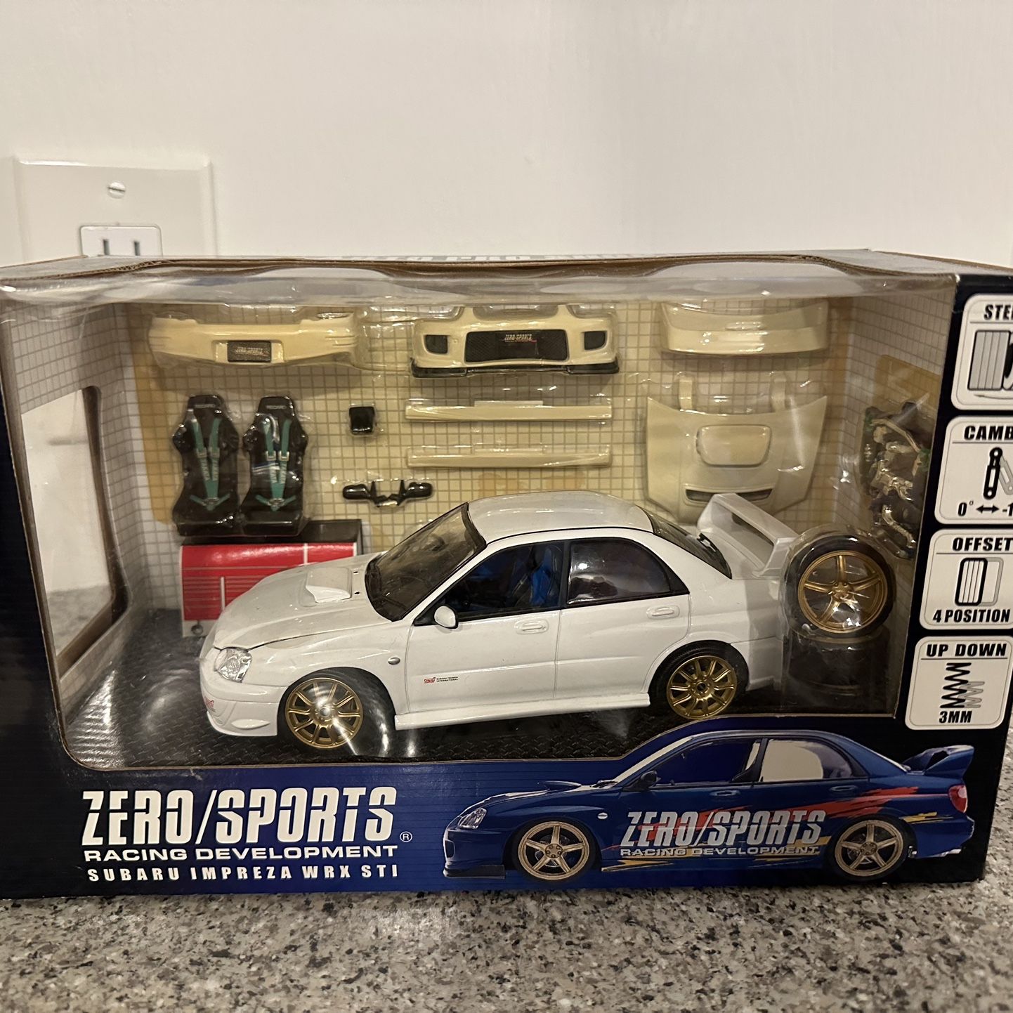 Hotworks Auto Pro Shop 1:24 Die Cast Zero/Sports Subaru WRX STi