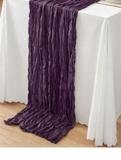 Cheesecloth Table Runners