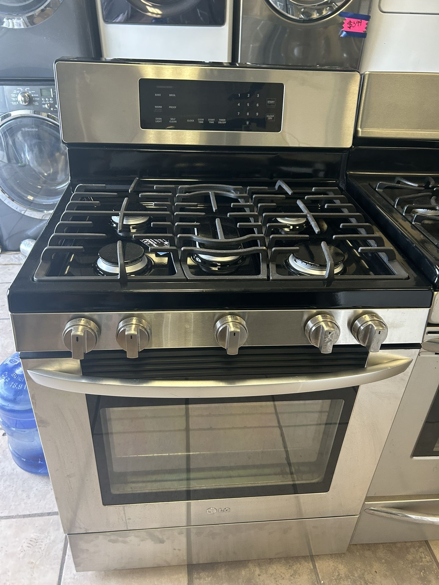 LG Stove Stainless Steel (delivery+install Available) Width 30”