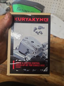 Harley  chrome brake+clutch dress up kit