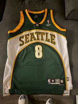 Luke Ridnour Seattle Sonics Jersey Size M
