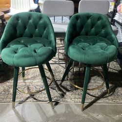 Counter Height Bar Stools Set of 2, Office Chairs, Kitchen Chairs