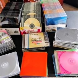 Writable CDs And CD Covers Selling All Together (Make Offer)