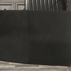 Used mat that catches litter