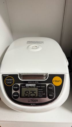 Moving sale- Tiger rice cooker (JBV-10CU, 5.5-cup, made in Japan)