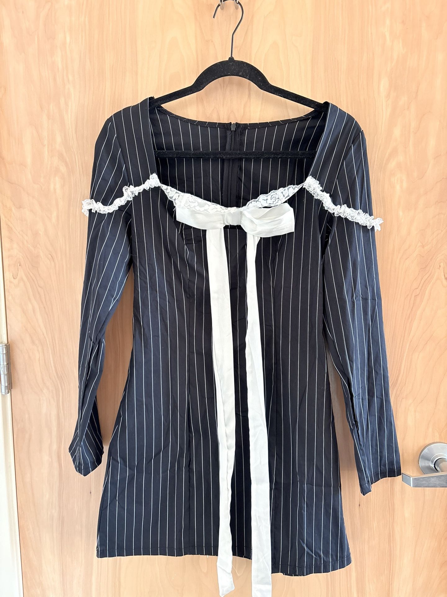 Wednesday Addams Style Dress