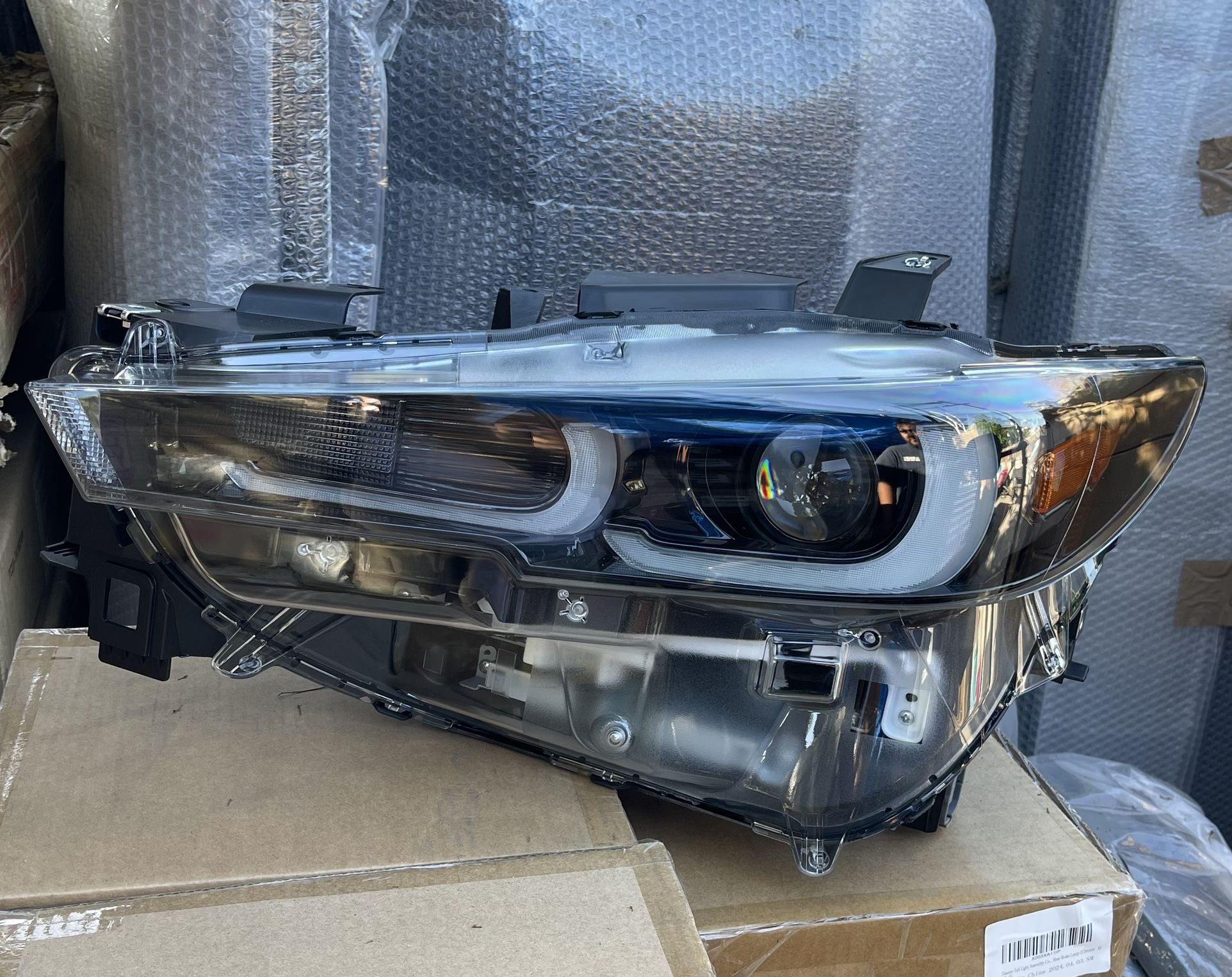 2022 to 2025 Mazda CX-5 Driver Side LED Projector None AFS Headlight