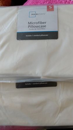 Brand new two standard size pillow cases