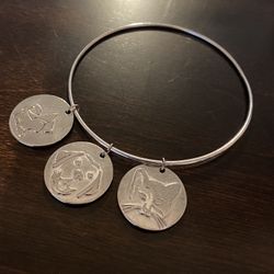 Animal Bangle Charm Bracelet | Bling | Fashion Jewelry