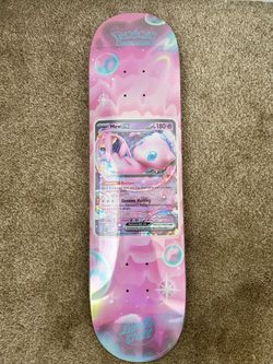 Santa Cruz x Pokémon Mew ex Skateboard Deck