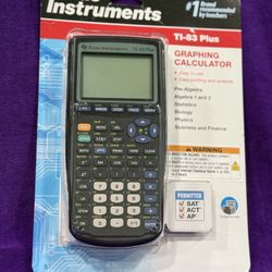 Texas Instruments TI-83 Plus Graphing Calculator
