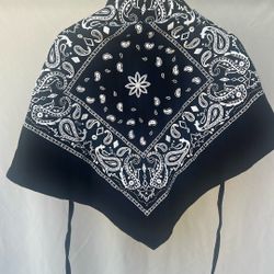 Stretchy Bandanna Backless Top