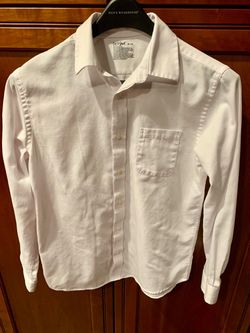 White boys dress shirt size XL (14)