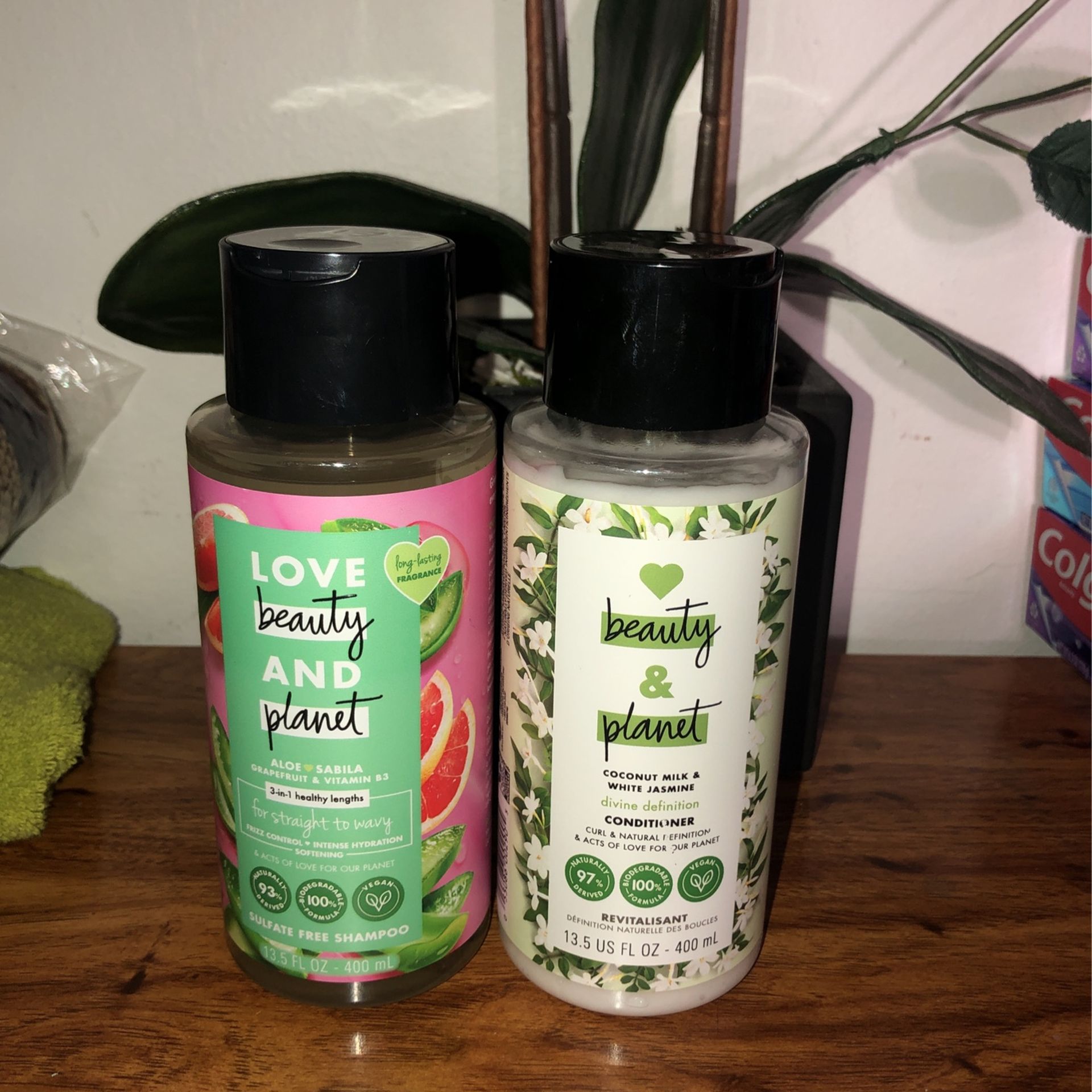 Beauty And planet shampoo & Conditioner