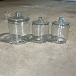 Glass Jar Set