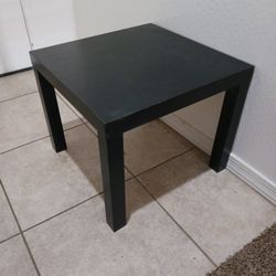 Cute clean smaller black ikea end table $40 must pick up Broadway and apache buckeye az cash only pl