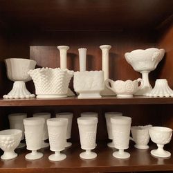 Vintage Milk Glass Lot