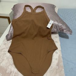 LOFT BODYSUIT Size Large Stretch . New Whit Tags