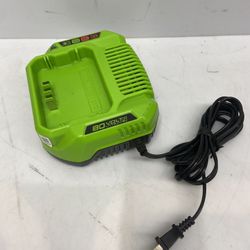 Greenworks PRO 80V Lithium Ion Single Port Rapid Battery Charger GCH8040