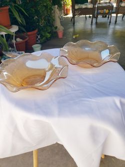 Vintage Carnival Glass Bowls- $15 Each