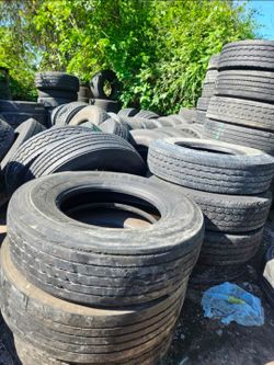 Used Tires - 18 Wheeler