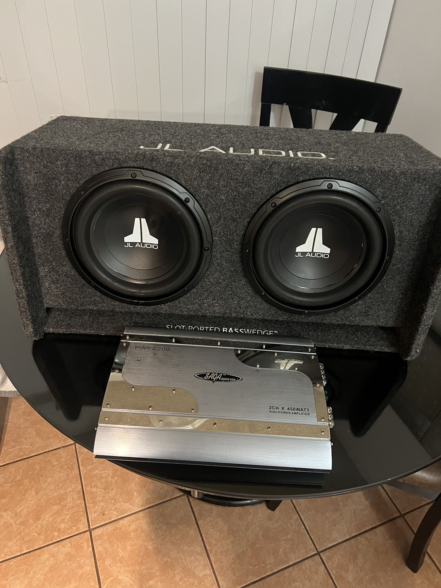 JL Audio 10” Speakers