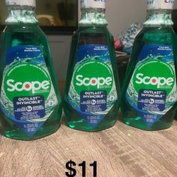 Scope Outlast Mouthwash