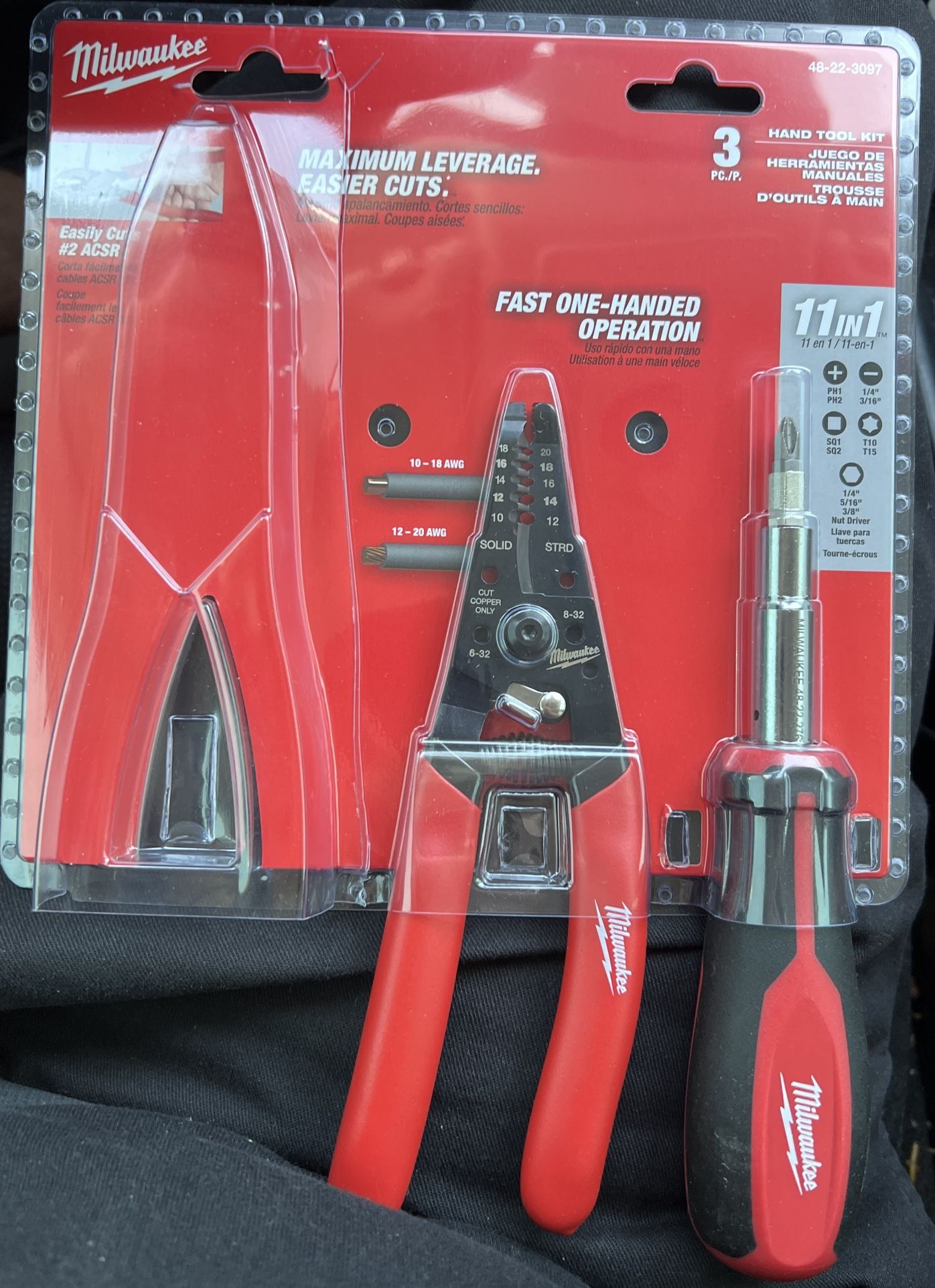 Milwaukee Strippers and screwdriver