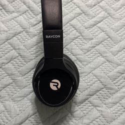 Raycon The Everyday Wireless Bluetooth Over Ear Headphones, with Active Noise Cancelling, Awareness Mode and Built in Microphone, IPX 4 Water Resistan
